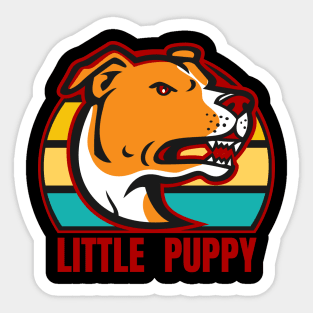 Funny American Staffordshire Terrier Sticker